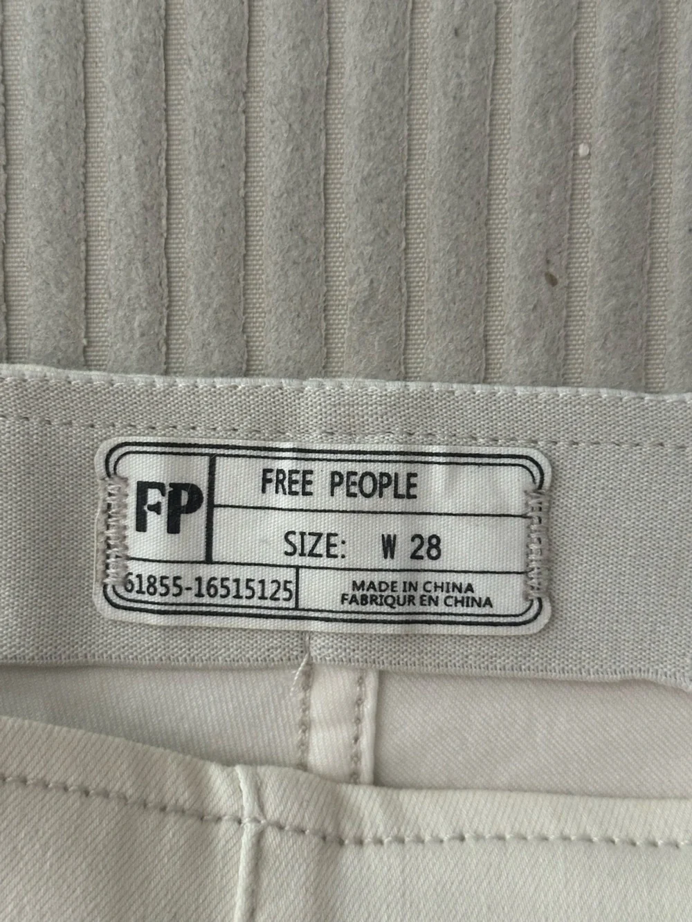 Free People cream colored